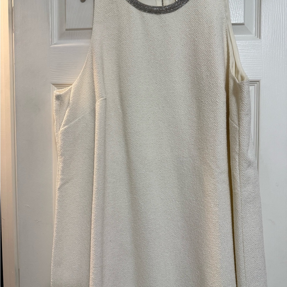 Elegant Cream Sleeveless Dress H&M
